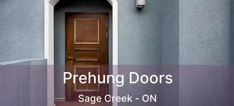  Prehung Doors Sage Creek - ON