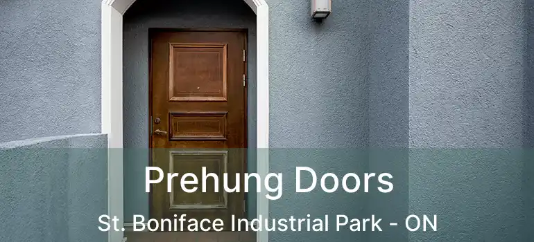  Prehung Doors St. Boniface Industrial Park - ON