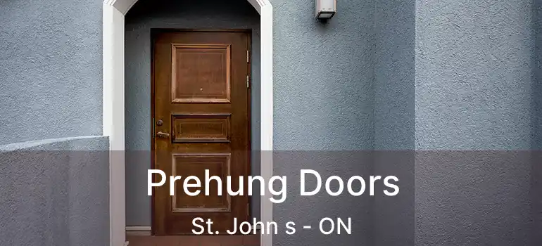  Prehung Doors St. John s - ON