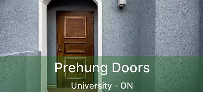  Prehung Doors University - ON