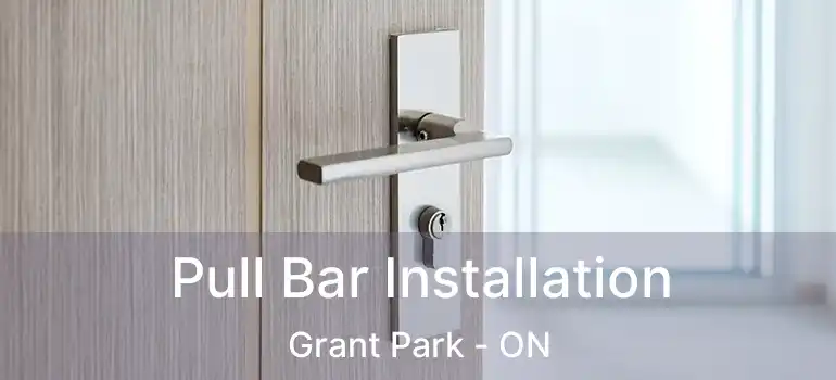  Pull Bar Installation Grant Park - ON