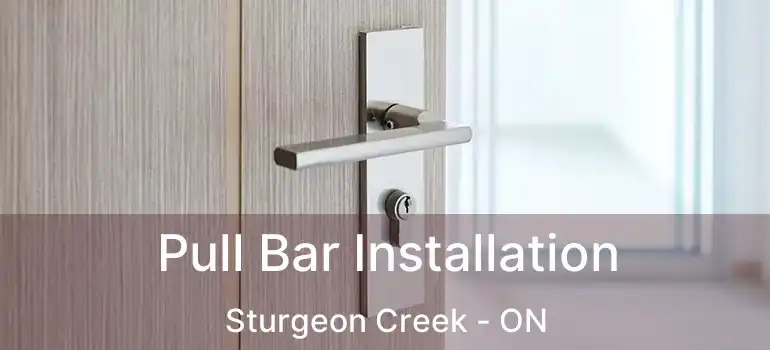  Pull Bar Installation Sturgeon Creek - ON