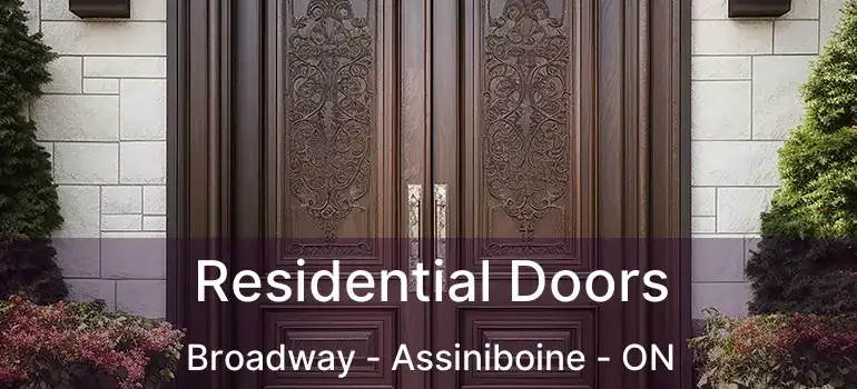  Residential Doors Broadway - Assiniboine - ON