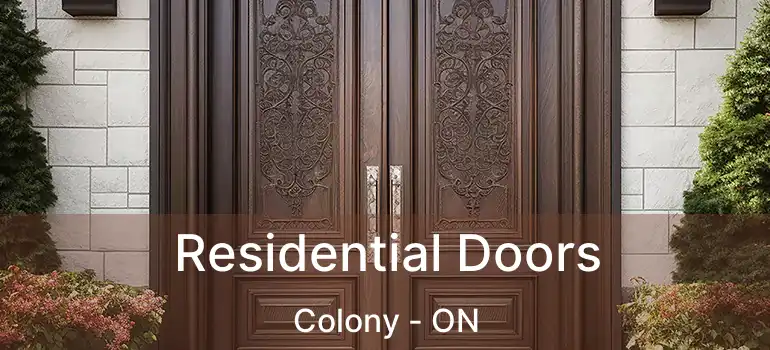  Residential Doors Colony - ON