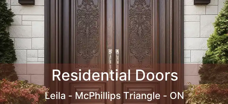  Residential Doors Leila - McPhillips Triangle - ON