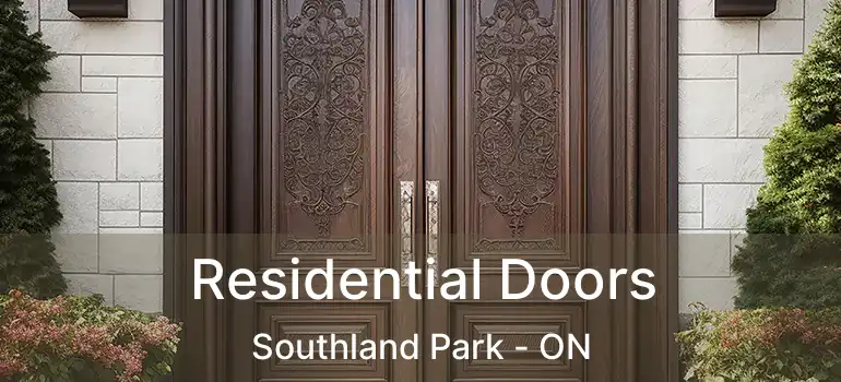  Residential Doors Southland Park - ON