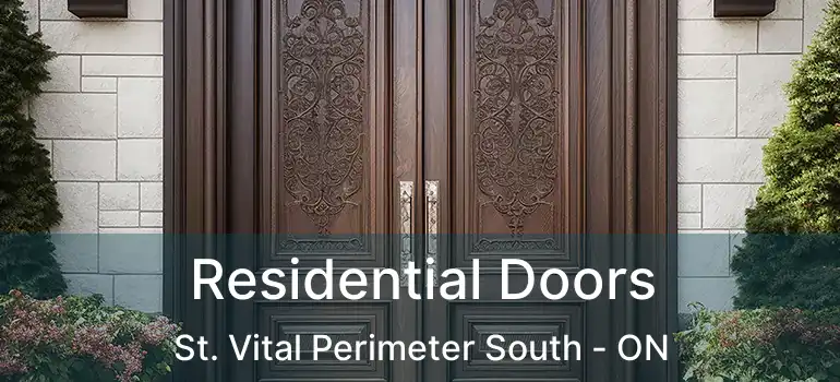  Residential Doors St. Vital Perimeter South - ON