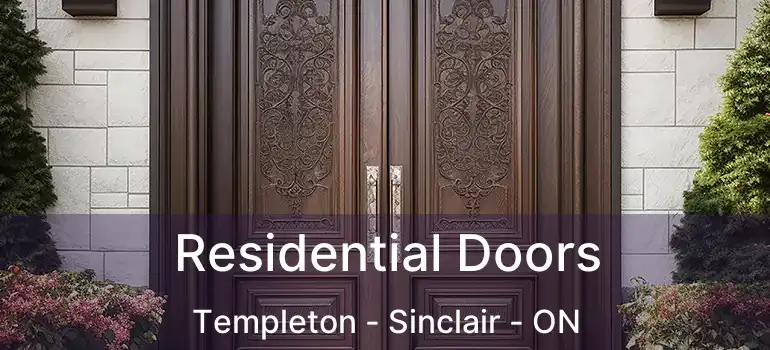  Residential Doors Templeton - Sinclair - ON
