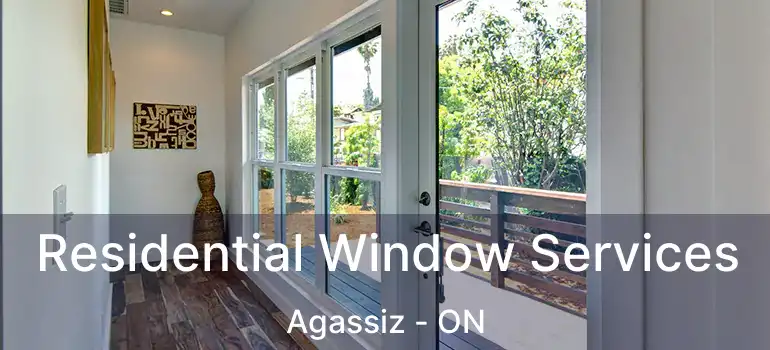  Residential Window Services Agassiz - ON