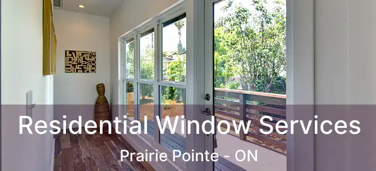  Residential Window Services Prairie Pointe - ON