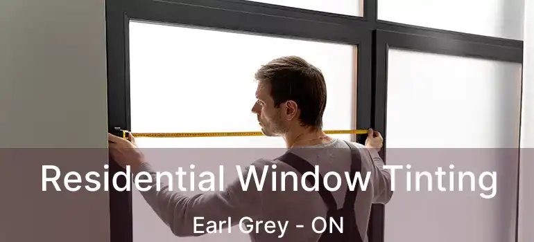  Residential Window Tinting Earl Grey - ON