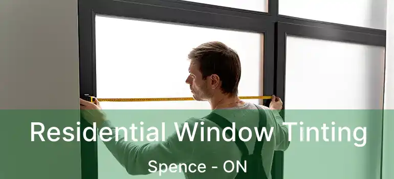  Residential Window Tinting Spence - ON