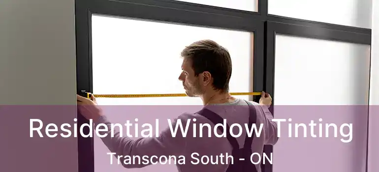  Residential Window Tinting Transcona South - ON