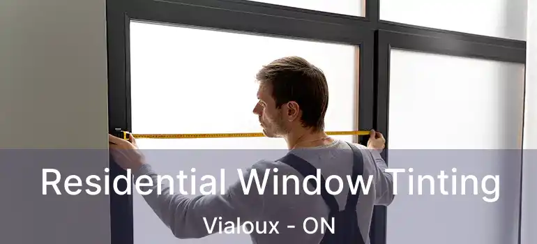  Residential Window Tinting Vialoux - ON