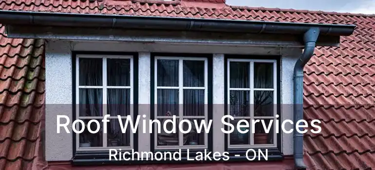  Roof Window Services Richmond Lakes - ON