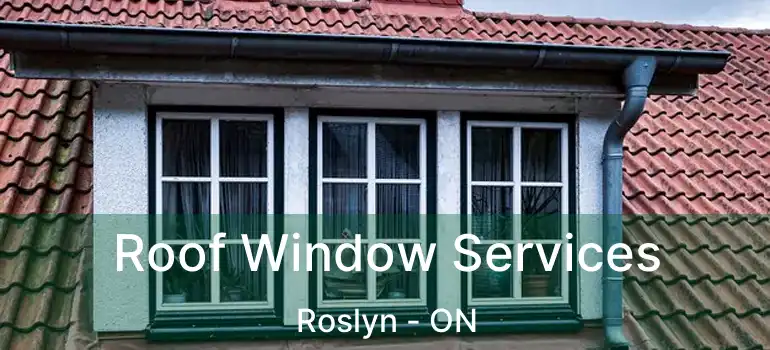  Roof Window Services Roslyn - ON