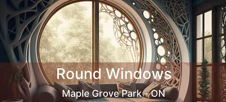  Round Windows Maple Grove Park - ON