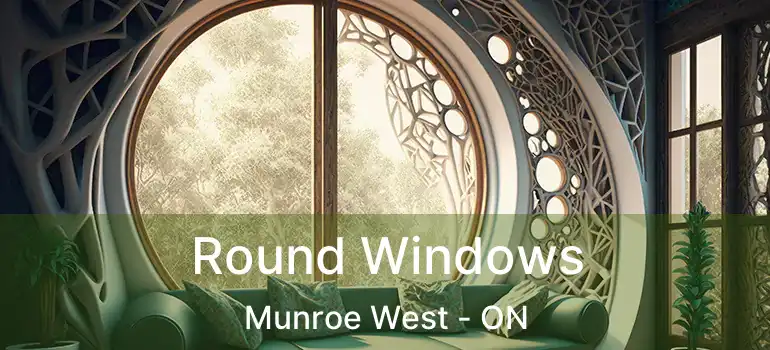  Round Windows Munroe West - ON