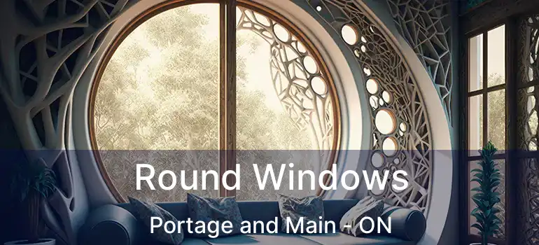  Round Windows Portage and Main - ON