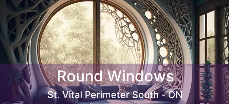  Round Windows St. Vital Perimeter South - ON