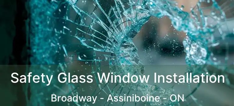  Safety Glass Window Installation Broadway - Assiniboine - ON