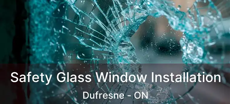  Safety Glass Window Installation Dufresne - ON