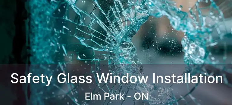  Safety Glass Window Installation Elm Park - ON