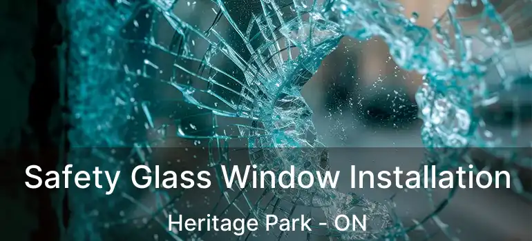  Safety Glass Window Installation Heritage Park - ON