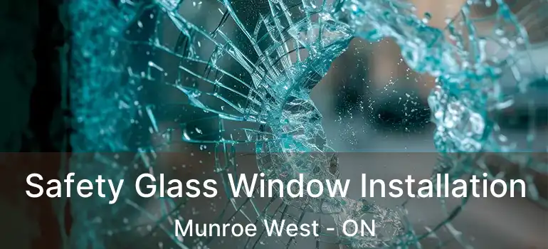  Safety Glass Window Installation Munroe West - ON