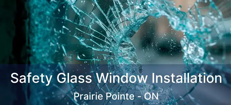  Safety Glass Window Installation Prairie Pointe - ON