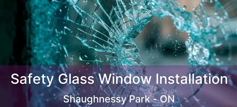  Safety Glass Window Installation Shaughnessy Park - ON