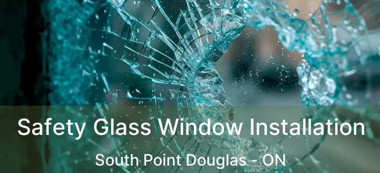  Safety Glass Window Installation South Point Douglas - ON