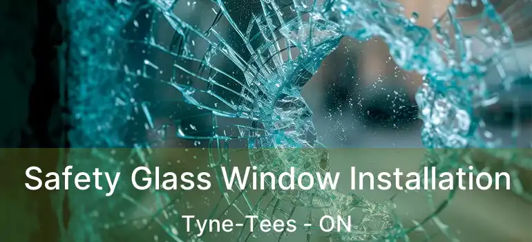  Safety Glass Window Installation Tyne-Tees - ON