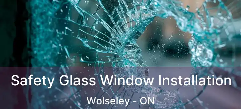  Safety Glass Window Installation Wolseley - ON