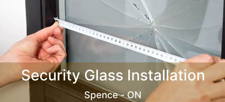  Security Glass Installation Spence - ON