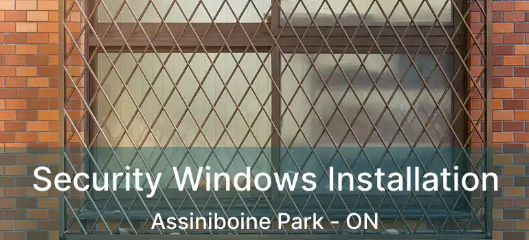  Security Windows Installation Assiniboine Park - ON