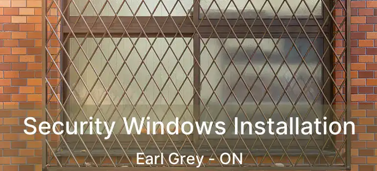  Security Windows Installation Earl Grey - ON
