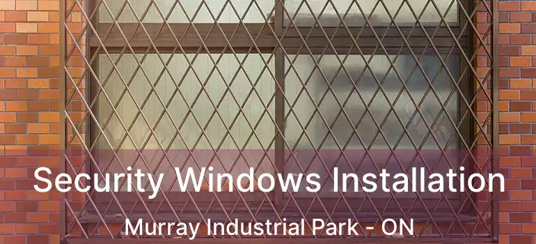  Security Windows Installation Murray Industrial Park - ON