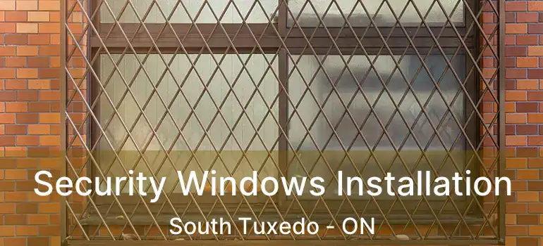  Security Windows Installation South Tuxedo - ON
