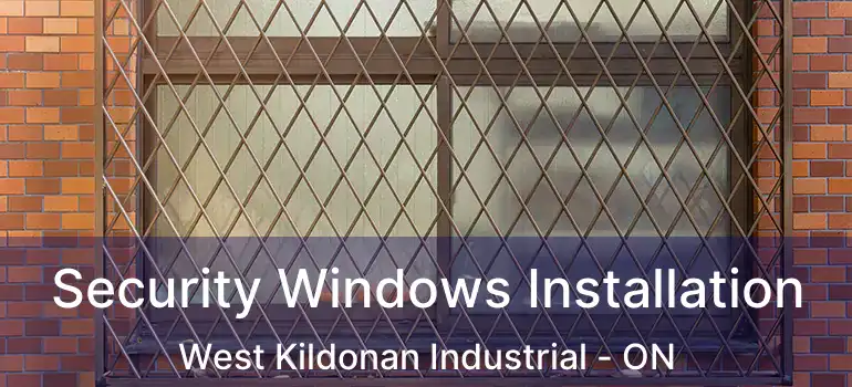  Security Windows Installation West Kildonan Industrial - ON