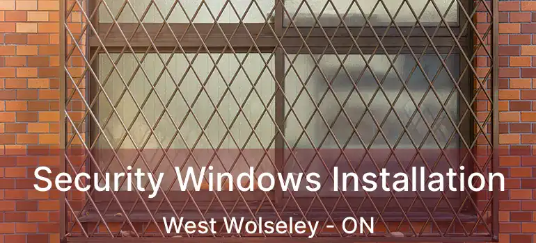  Security Windows Installation West Wolseley - ON