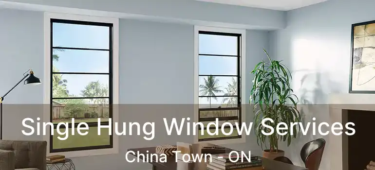  Single Hung Window Services China Town - ON