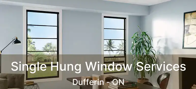  Single Hung Window Services Dufferin - ON