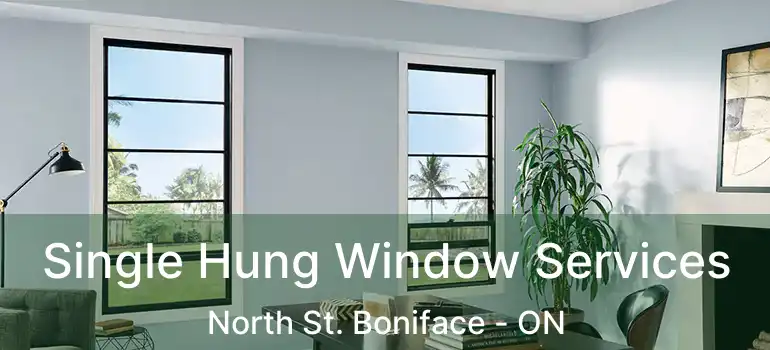  Single Hung Window Services North St. Boniface - ON