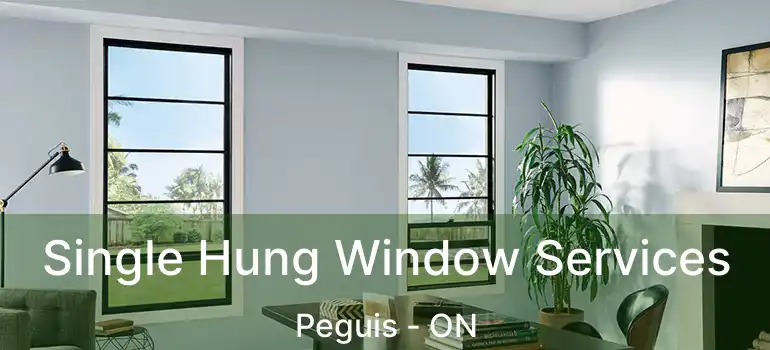 Single Hung Window Services Peguis - ON
