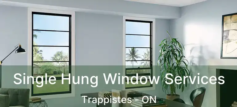  Single Hung Window Services Trappistes - ON