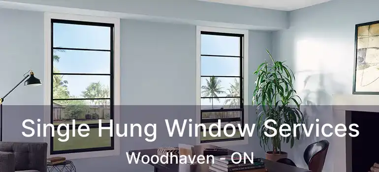  Single Hung Window Services Woodhaven - ON