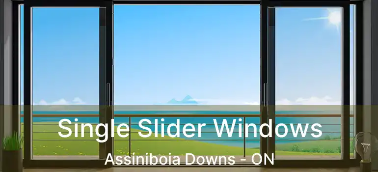  Single Slider Windows Assiniboia Downs - ON
