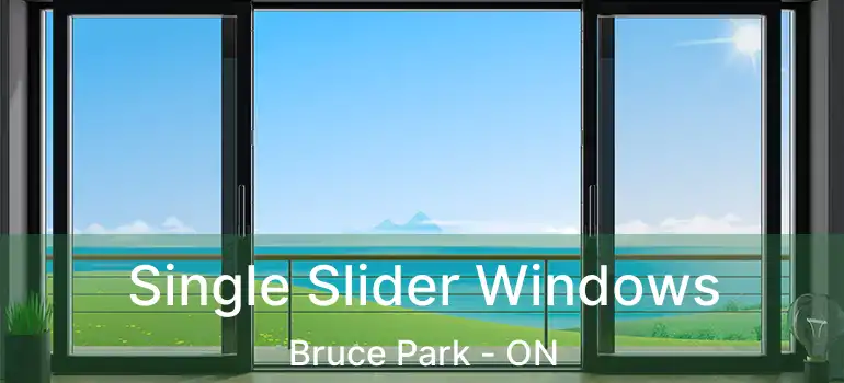  Single Slider Windows Bruce Park - ON