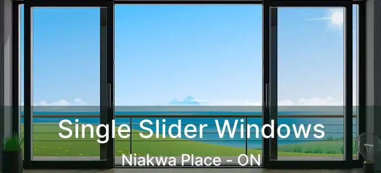  Single Slider Windows Niakwa Place - ON